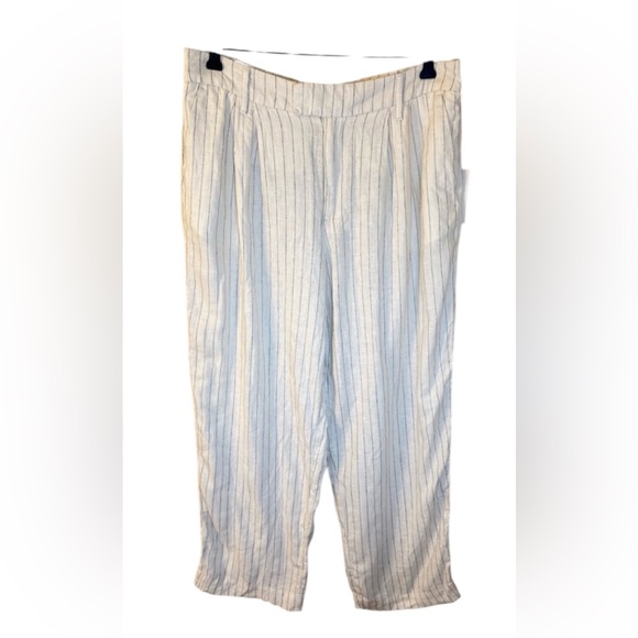 a new day Pants - A New Day Linen Blend Wide Leg Pants Lightweight High Rise Summer Trousers